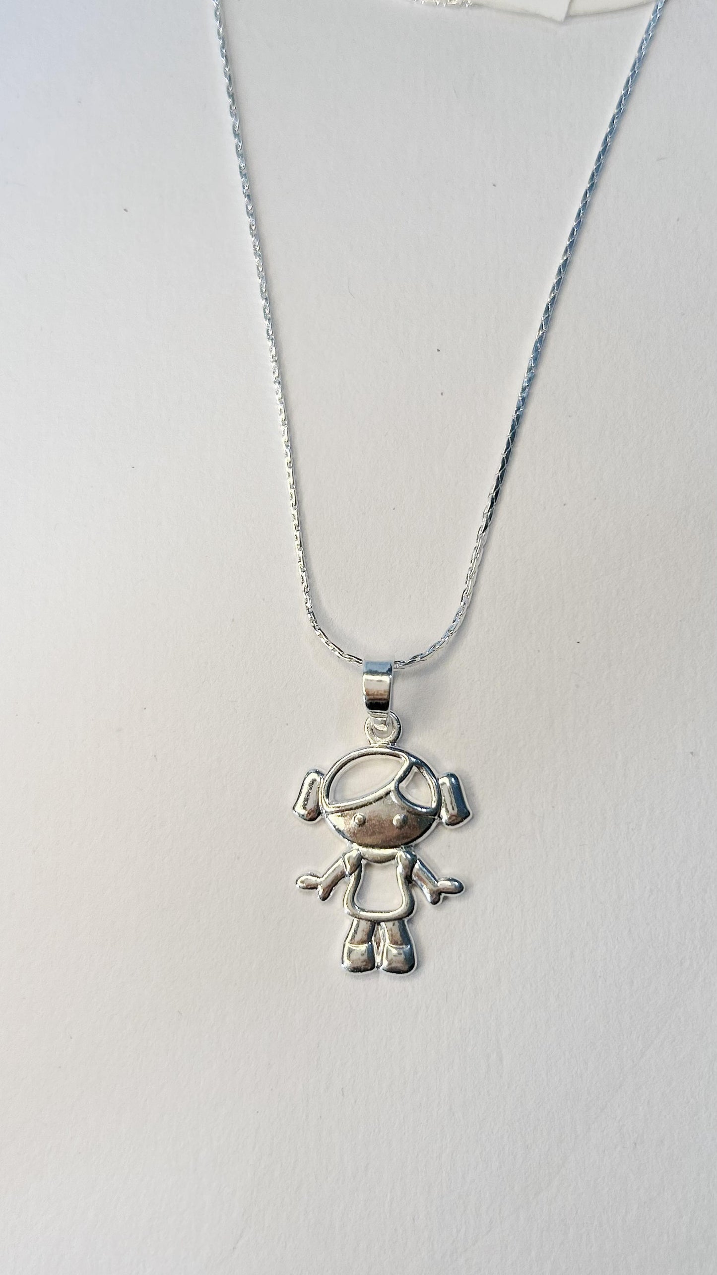 Colar Menininha de Prata