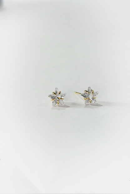 Brinco Mini Ponto de Luz com Banho de Ouro 18k – Delicado e Elegante