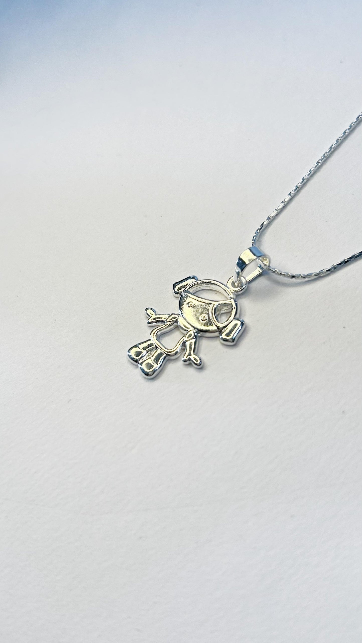 Colar Menininha de Prata