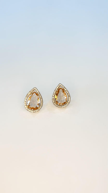 Brinco Pedra Luxuosa