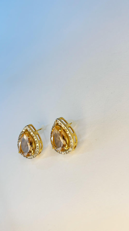 Brinco Pedra Luxuosa