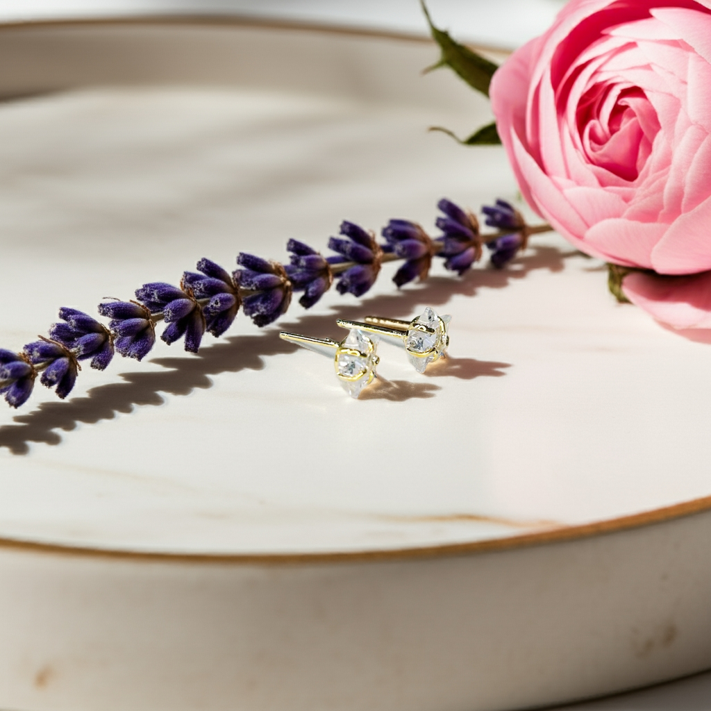 Brinco Mini Ponto de Luz com Banho de Ouro 18k – Delicado e Elegante